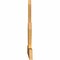 Ekena Millwork Saratoga Rough Sawn Timber Gable Bracket, Western Red Cedar, 72"W x 39"H x 2"D x 6"F, 13/12 Pitch GBW072X39X0206SAR00RWR - alternate 2